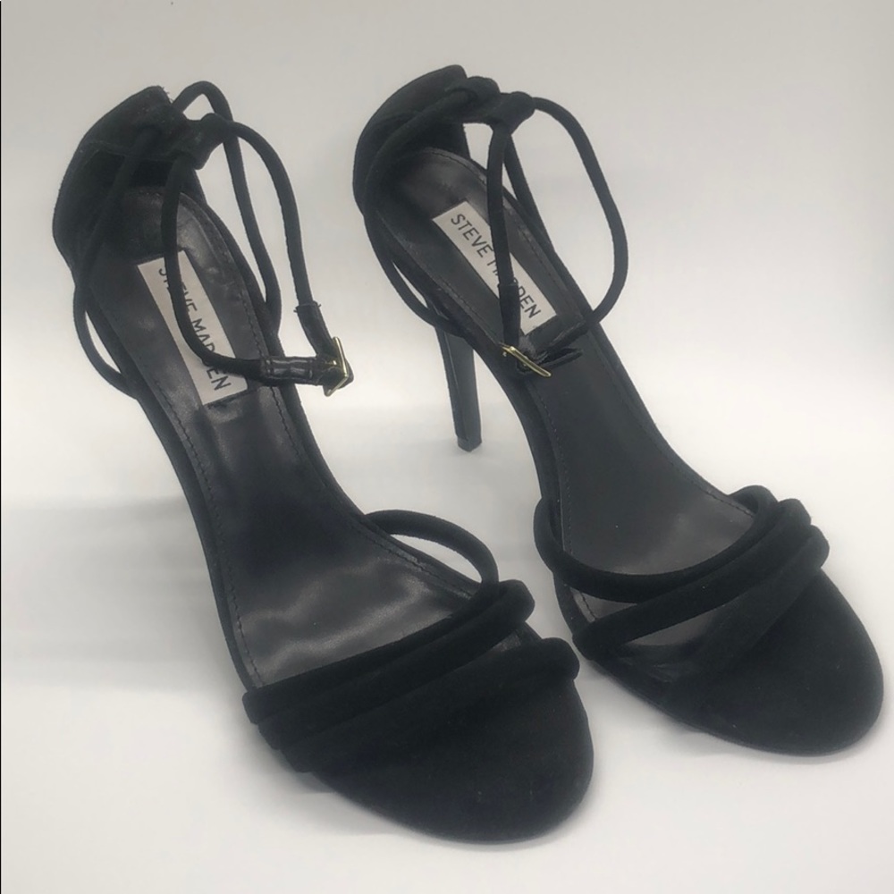 EUC Steve Madden Suede Leather Heels